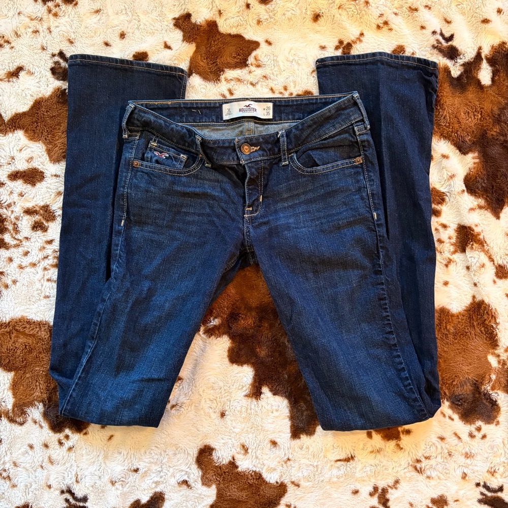 Hollister Dark Blue Skinny Jeans